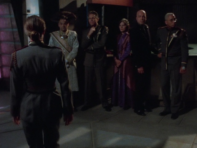 group standing together on B5